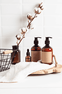 bathroom organization containers