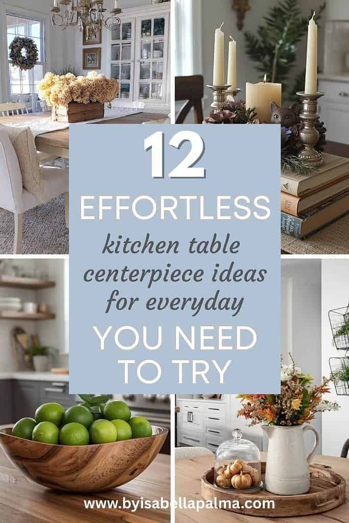 kitchen table centerpiece ideas for everyday
