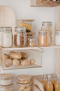 pantry organization for small spaces