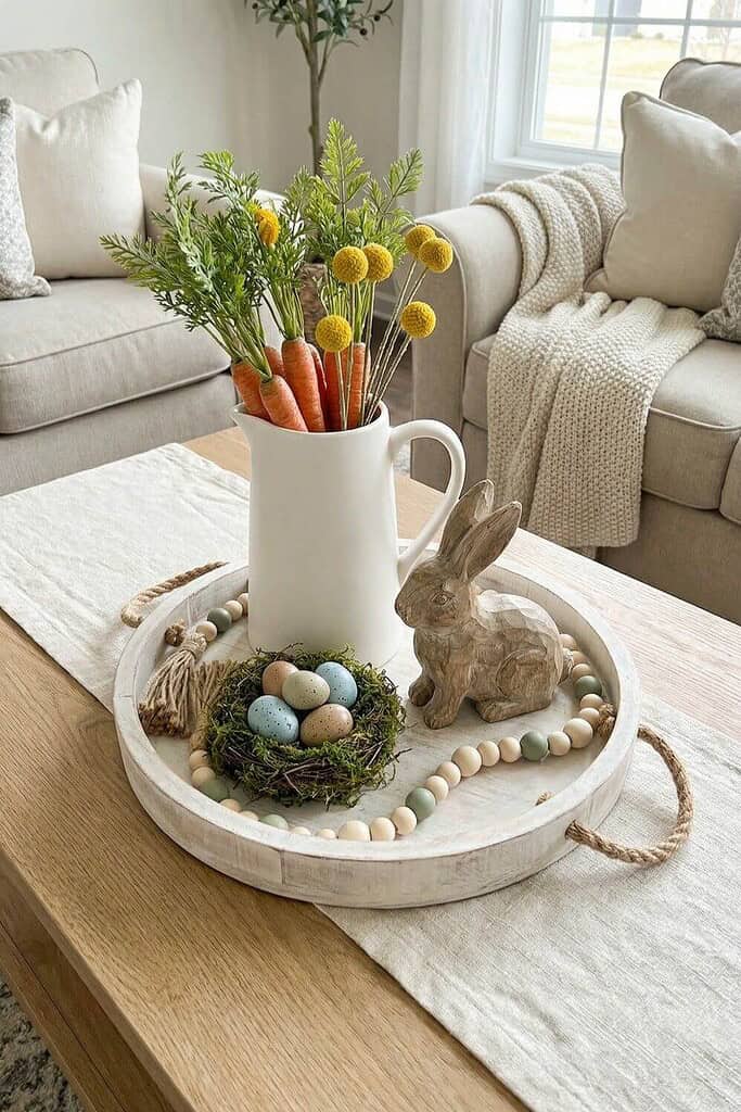 Easter table decor