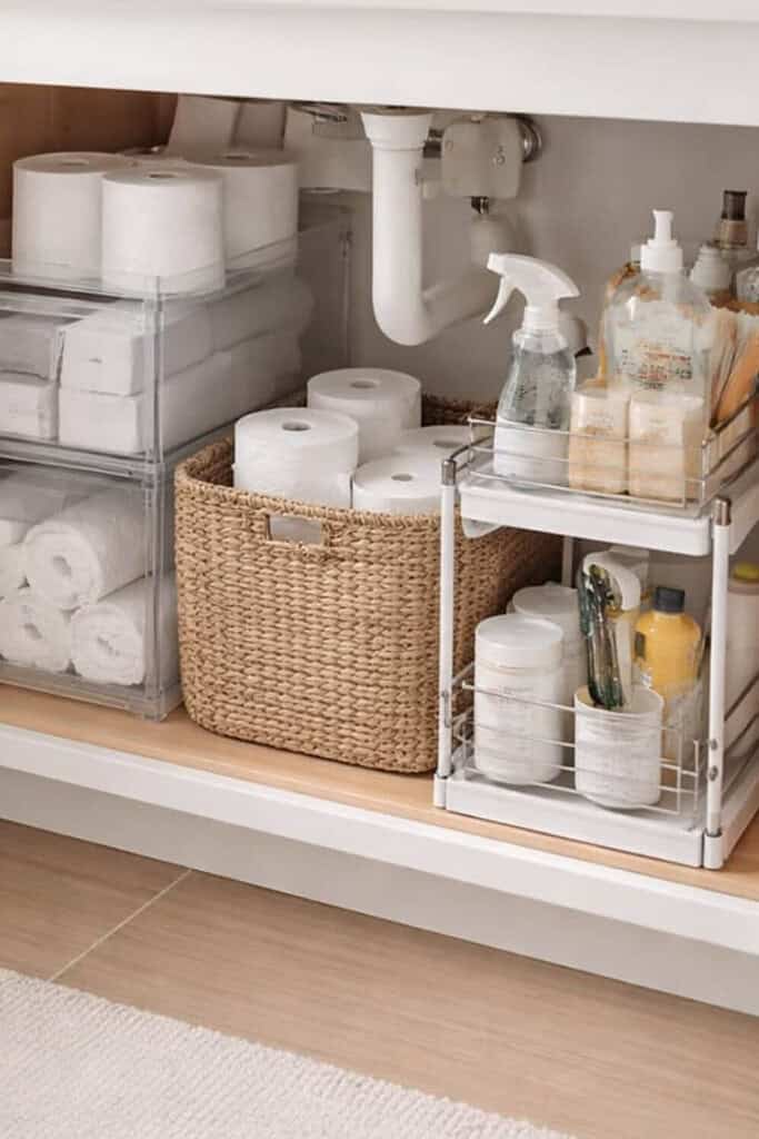 bathroom organizer countertop