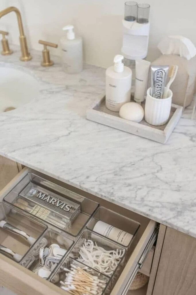 bathroom organizer storage