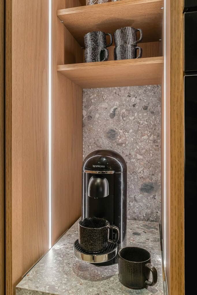 nespresso coffee bar ideas