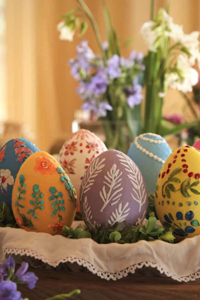 spring easter decor